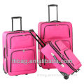 600d polyester 3pcs set luggage travel bag